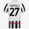Virallinen Fanipaita Juventus Manuel Locatelli 27 Kotipelipaita 2021-22 - Miesten